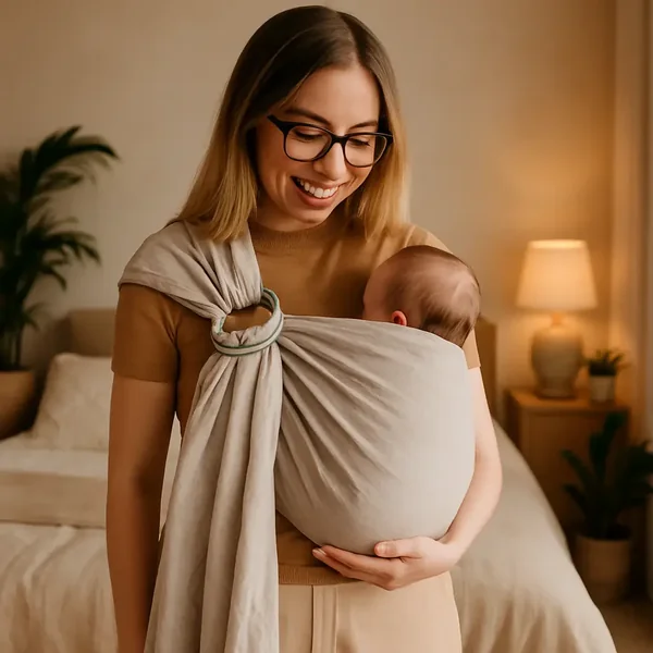 Écharpe portage Sling | Cocon - Soins Bébé Naturels & Produits Maman Après Naissance